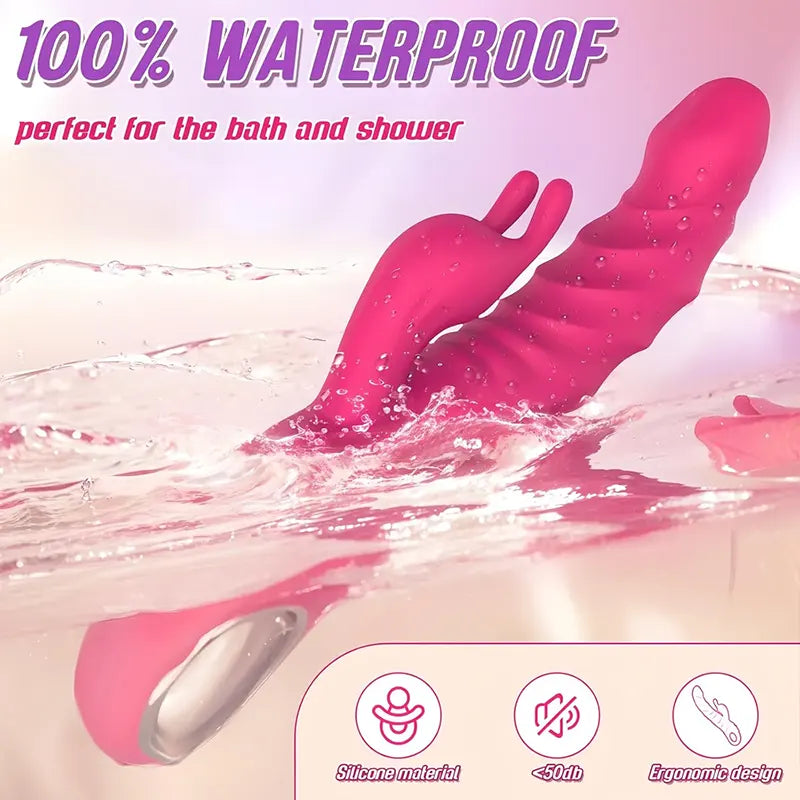 SensationPro 3-in-1 Thrusting Rabbit Vibrator