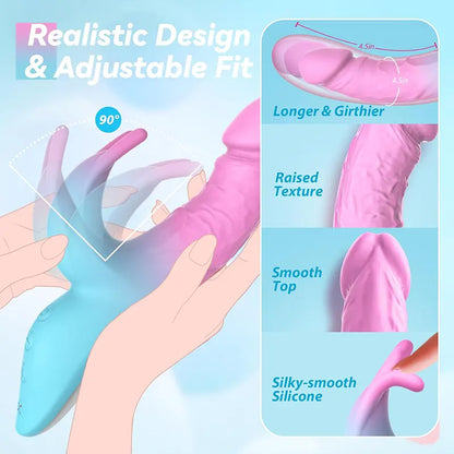 5 in 1 Rabbit Beat Heated Telescopic Shaker