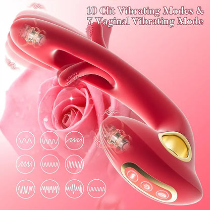 Tongue Slapping G-Spot Pleasure Vibrator
