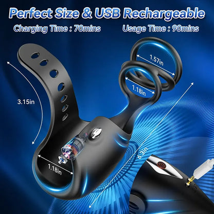 Automatic Vibration Buckle Prostate Massager
