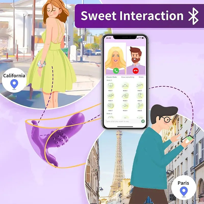 App-Controlled Octopus Tentacle G-Spot Vibrator