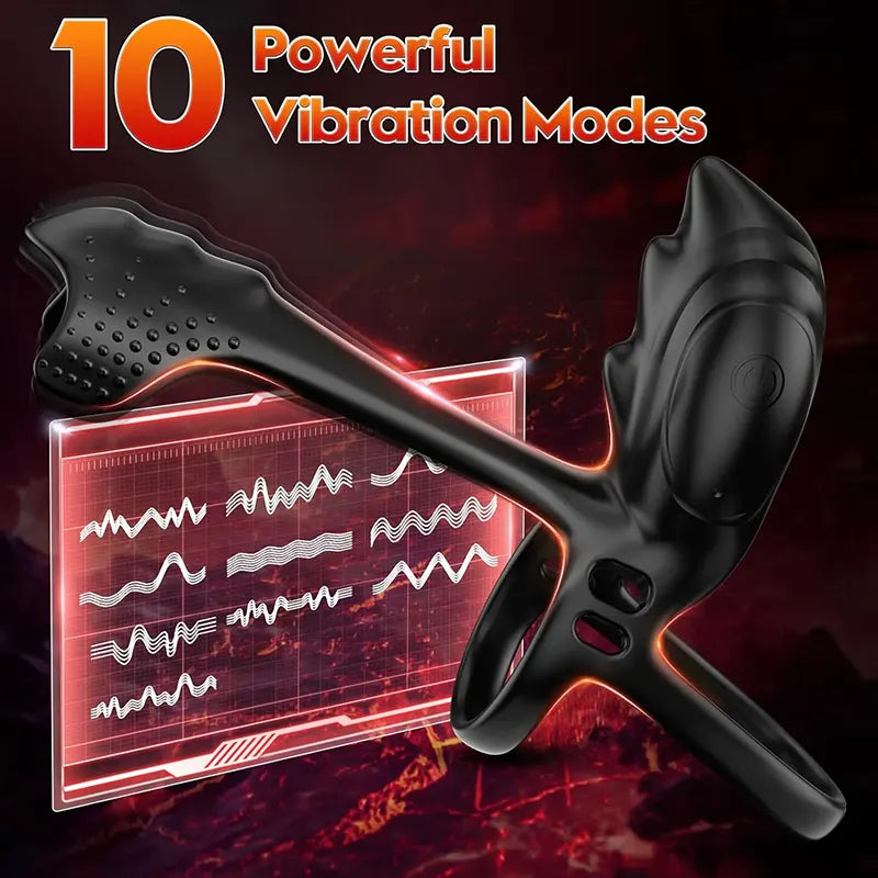 Dual Motor Vibrating Couples Ring