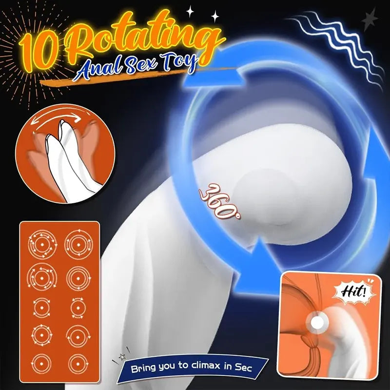 C-Type Wearable Vibration Prostate Stimulator