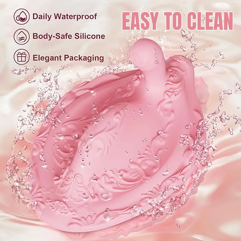 Cushion Remote Control Rear Dildo Vibrator