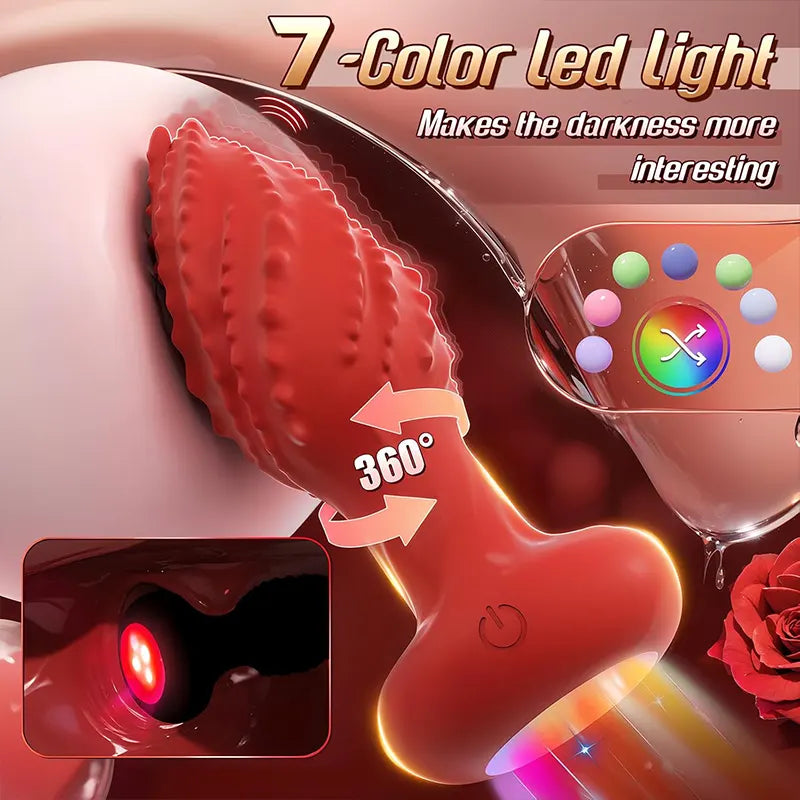 Remote Control Monster Rotating Anal Vibrator