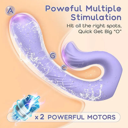 Wearable Dual Motor Pleasure Vibrator