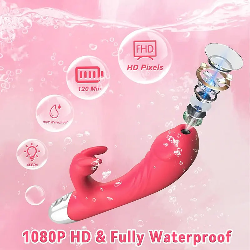 VividWave G-Spot Rabbit Vibrator with Camera