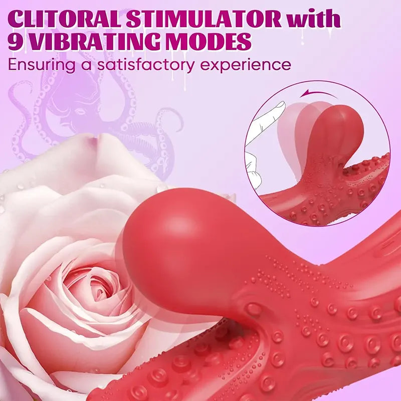 Tactile G-Spot Clitoral Vibrator