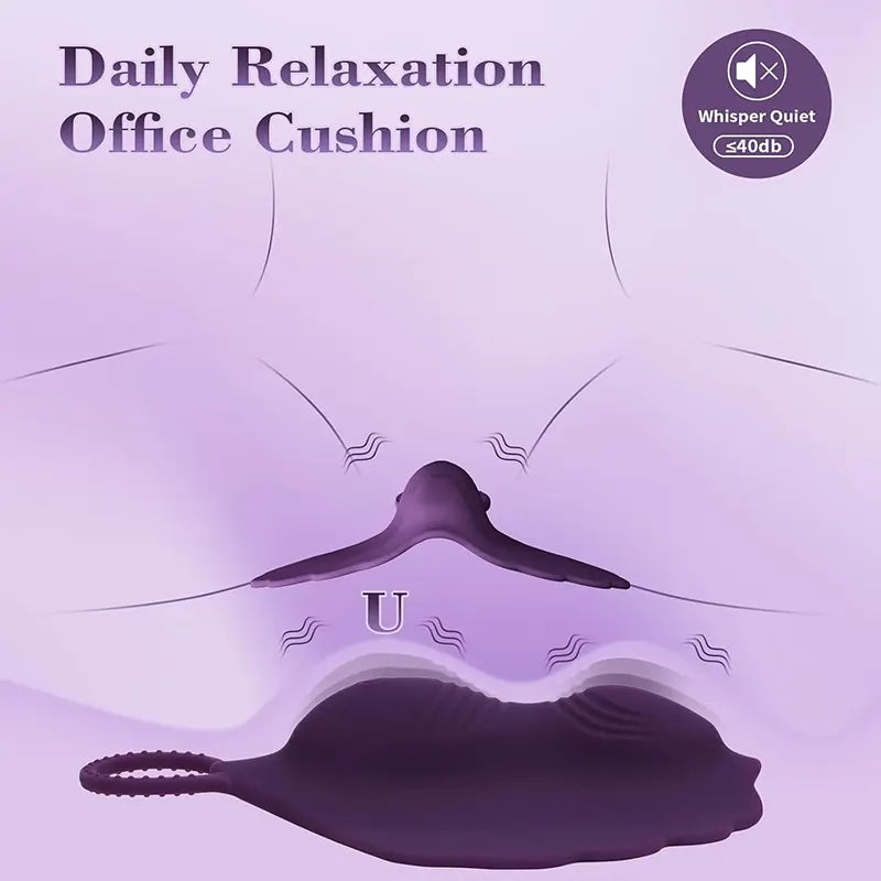 Shell Padded G-Spot Remote Control Vibrator