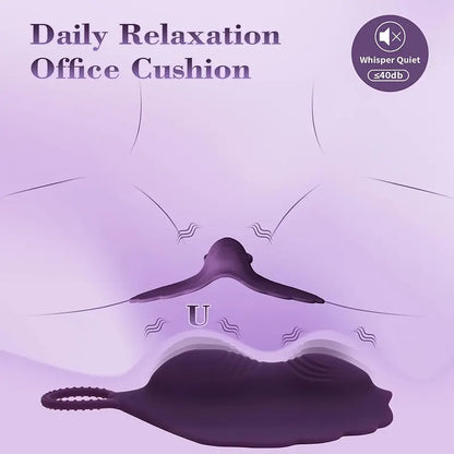 Shell Padded G-Spot Remote Control Vibrator