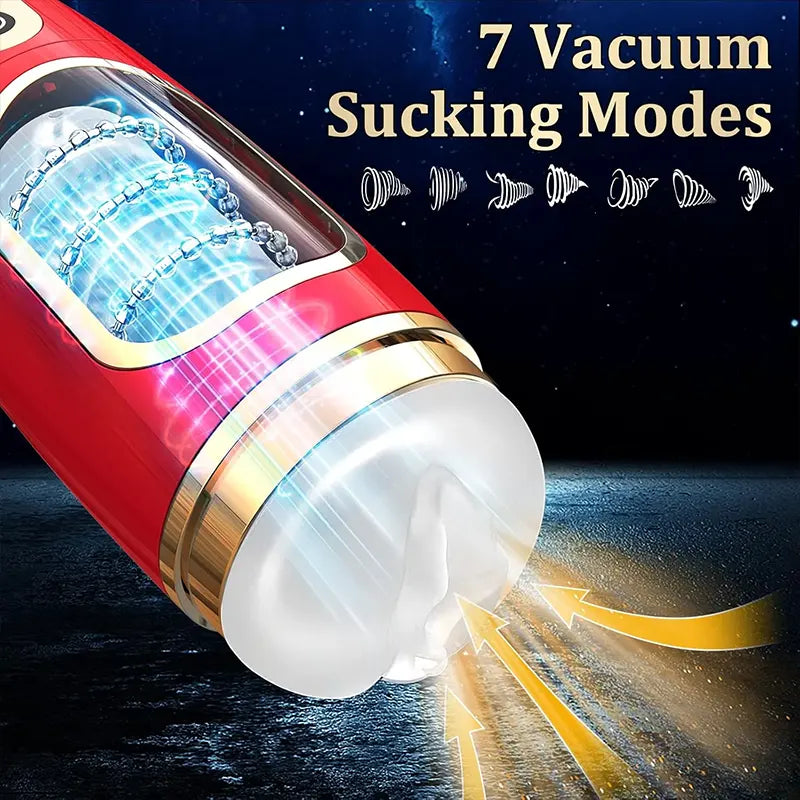 Intensity Plus Retractable Male Masturbator Cup