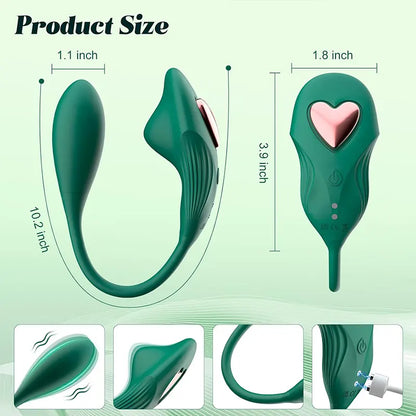 2-in-1 APP Wearable Panty G-spot Vibrator