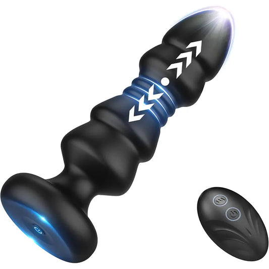 Remote Vibrating Butt Plug & G-Spot Stimulator