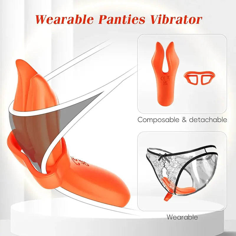 Remote Control Vibrating G-Spot Pleasure Clamp