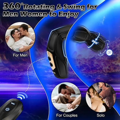 360° Remote Prostate & Anal Vibrator