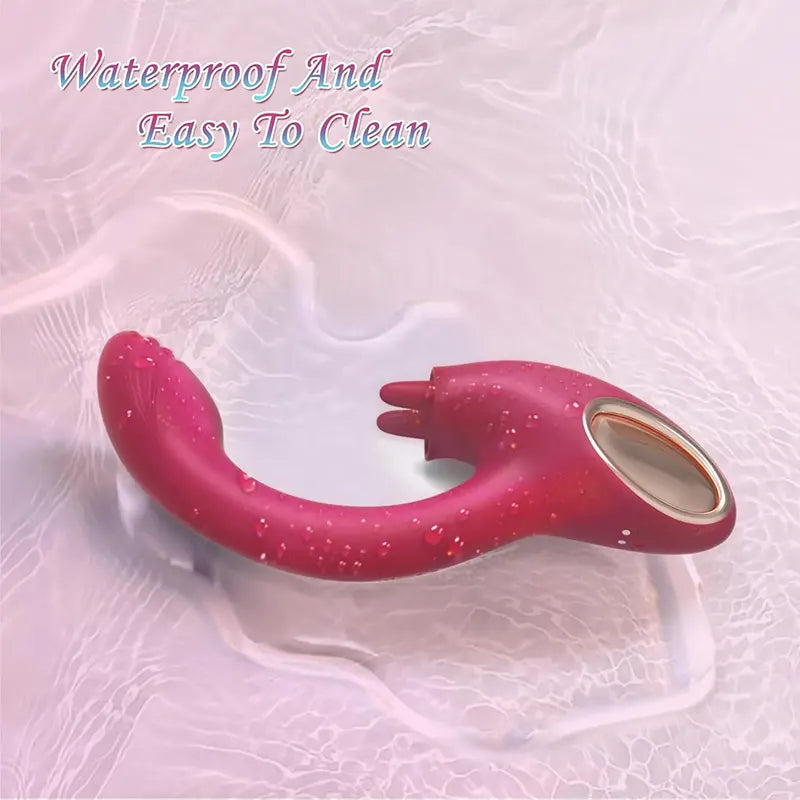 2-in-1 Double Pleasure Rabbit Vibrator
