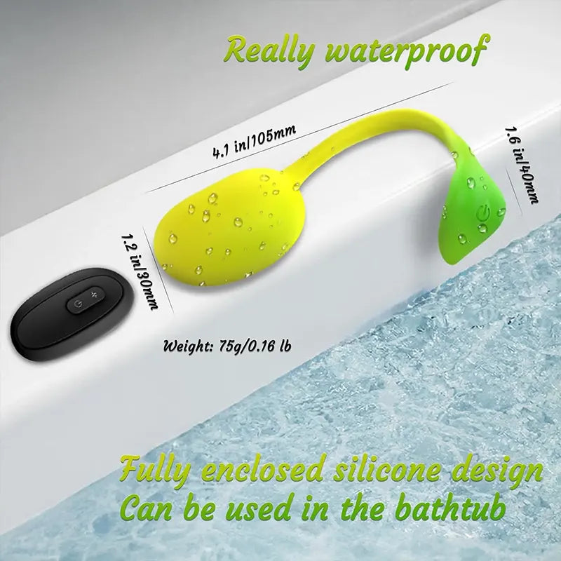Little Bean Sprout Clitoral G-spot Vibrating Egg