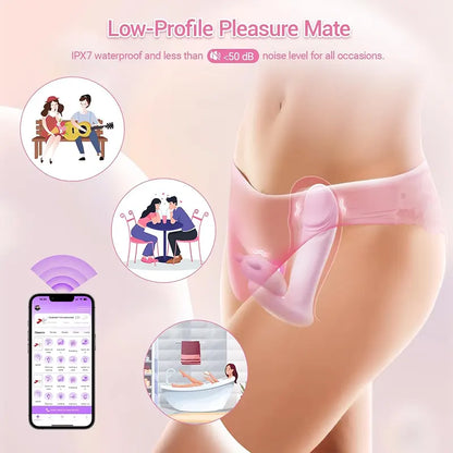 Tongue Licking Wearable Panty Vibrator