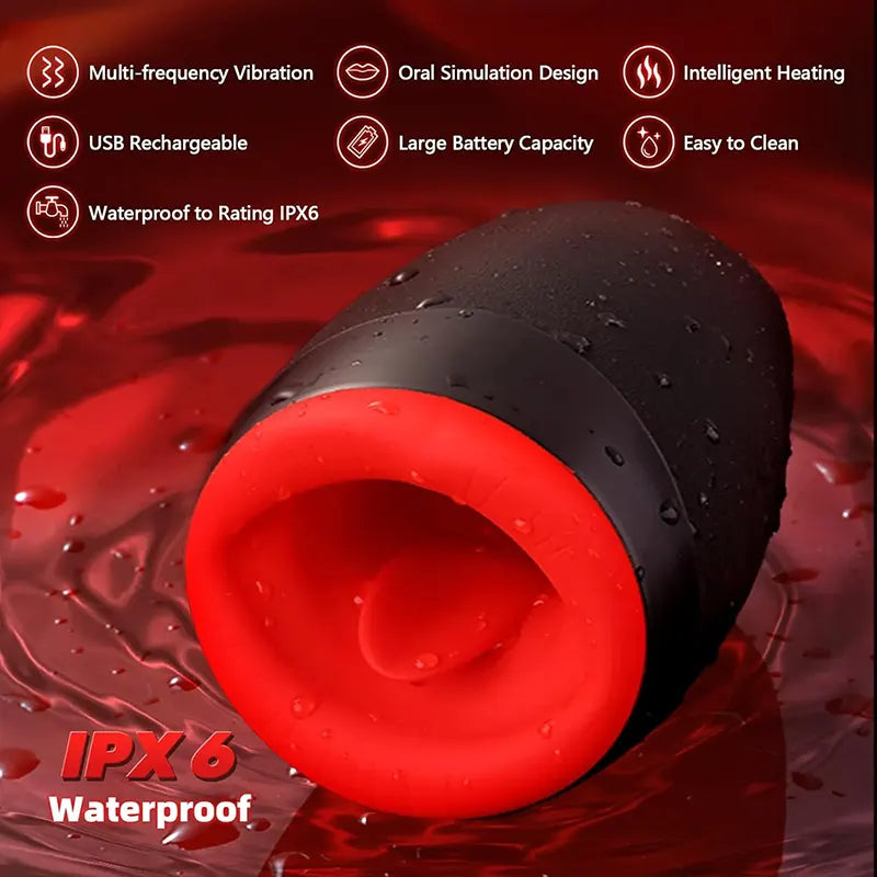 Heated Oral Delight Masturbation Cup