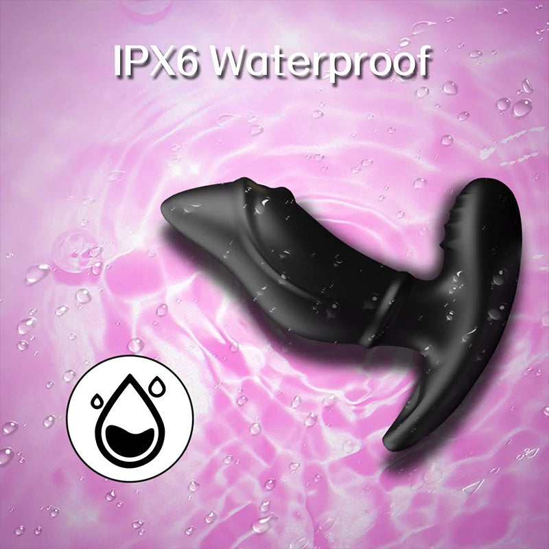 Remote Control Vibrating Thumb Prostate Massager