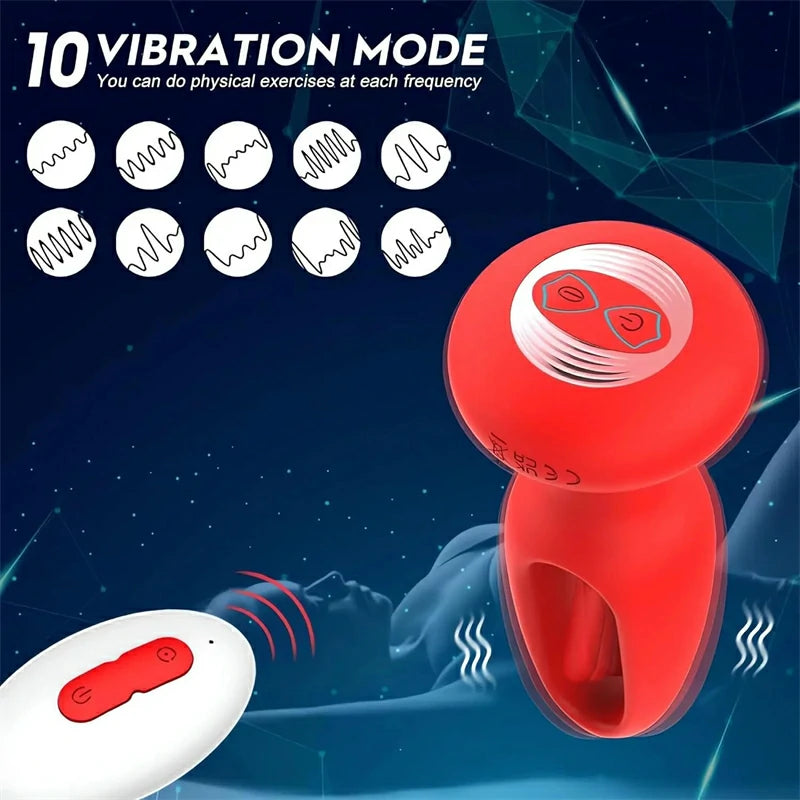 Wireless Remote-Controlled Vibrating Anal Plug
