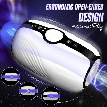 Multi-Function Male Masturbator with Suction & Vibration