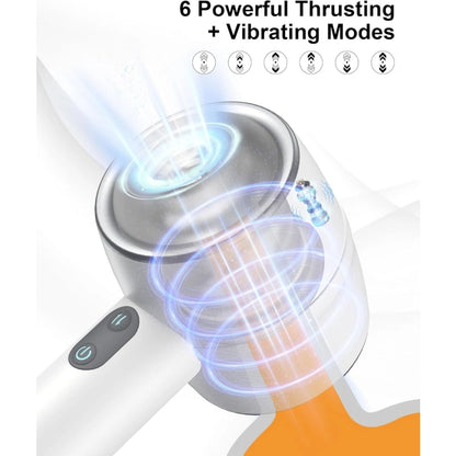 Smart Pressure-Sensing Vibrating Stroker Cup for Men