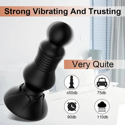 Remote_Control_Retractable_Rose_Vibrating_Anal_Plug2