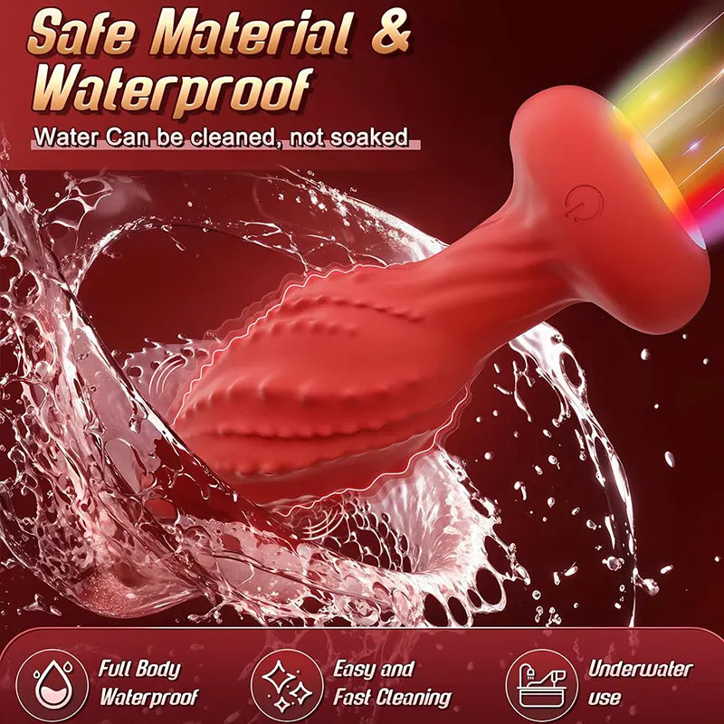 Remote Control Monster Rotating Anal Vibrator