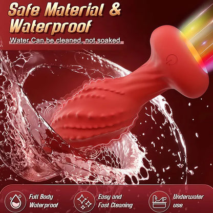 Remote Control Monster Rotating Anal Vibrator
