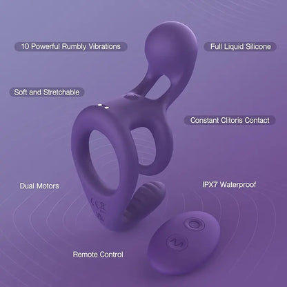 Vibratix Duo Couples Cock Ring