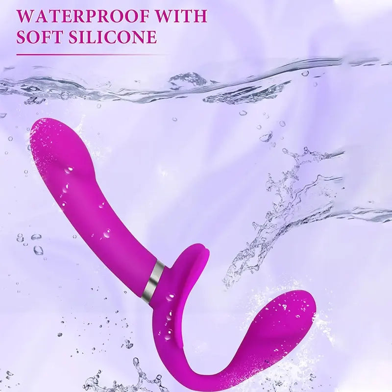 Strapless Multi-Point Couple's Vibrator