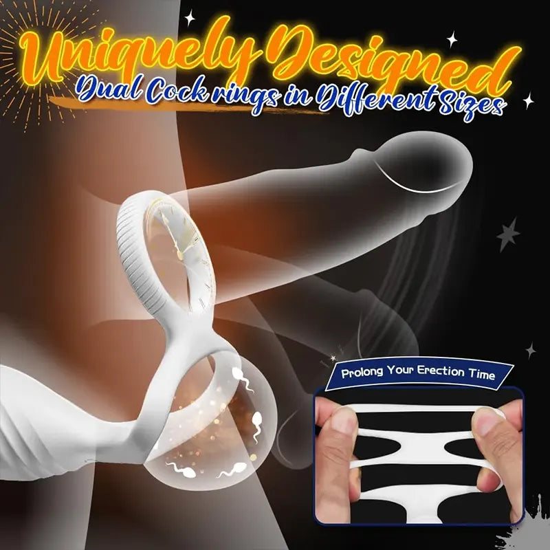 C-Type Wearable Vibration Prostate Stimulator