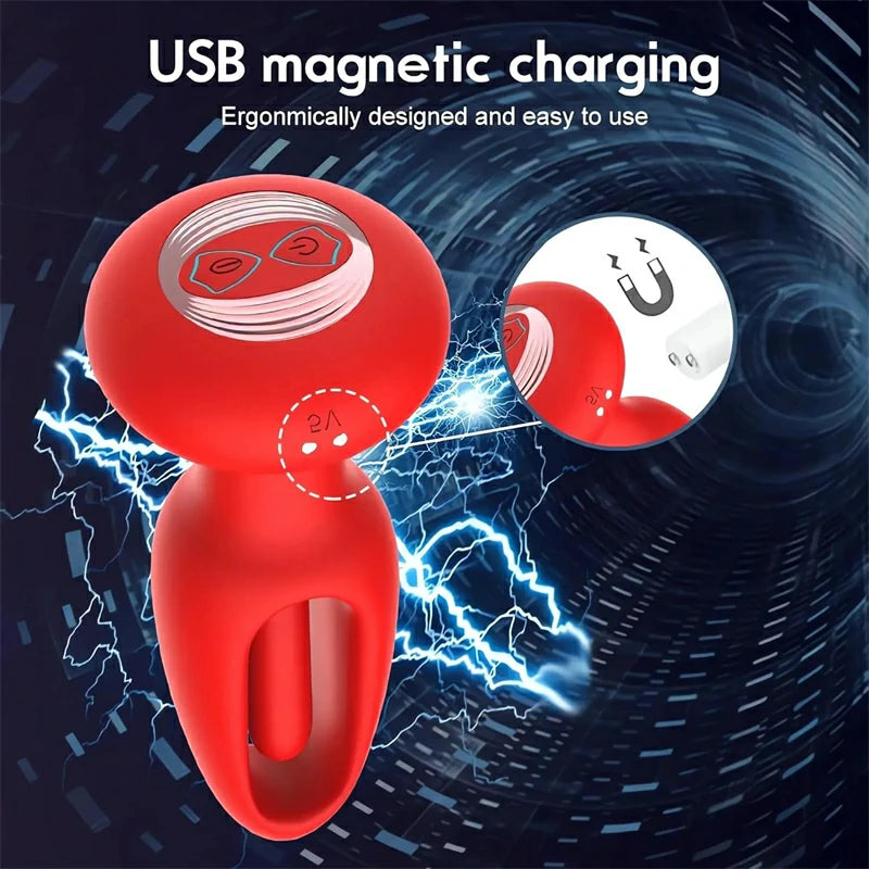 Wireless Remote-Controlled Vibrating Anal Plug