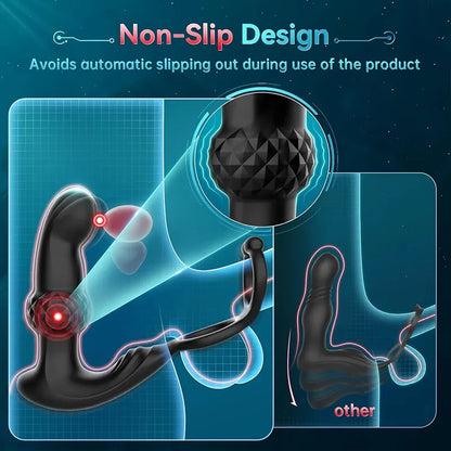 ProFlex Prostate Massager with Remote Control & Dual Motors