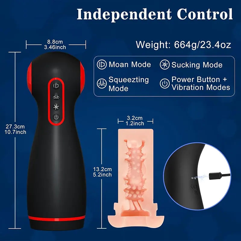Sensation Pro Dual-Motor Male Masturbator