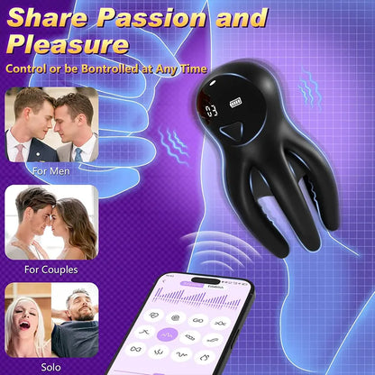 3-in-1 Male Octopus Penis Vibrator