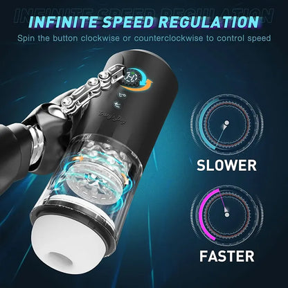 MaxXperience Automatic Male Stroker with Infinite Speed Control