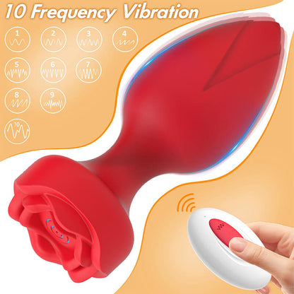 rose_vibrating_anal_plug_red2