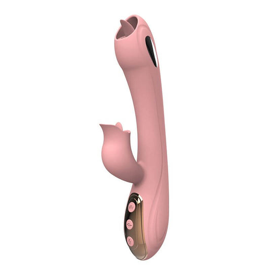 Double Tongue Licking Masturbation Vibrator