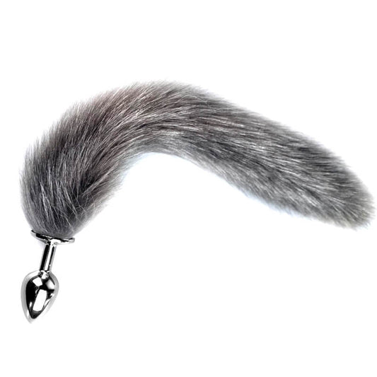 Stainless_Steel_Fluffy_Plush_Tail_Plug_grey